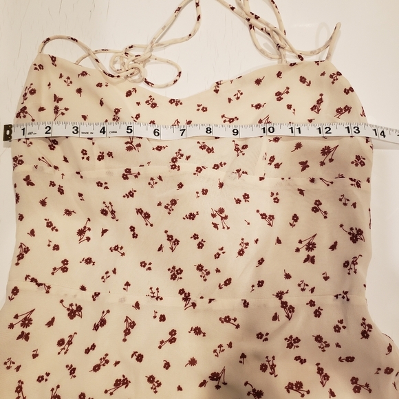 Reformation | Bisque Mini Dress in Floral Colette Print size 2 - Picture 13 of 13